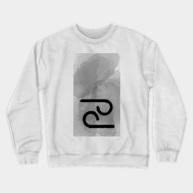 Cancer zodiac sign Crewneck Sweatshirt by neetaujla